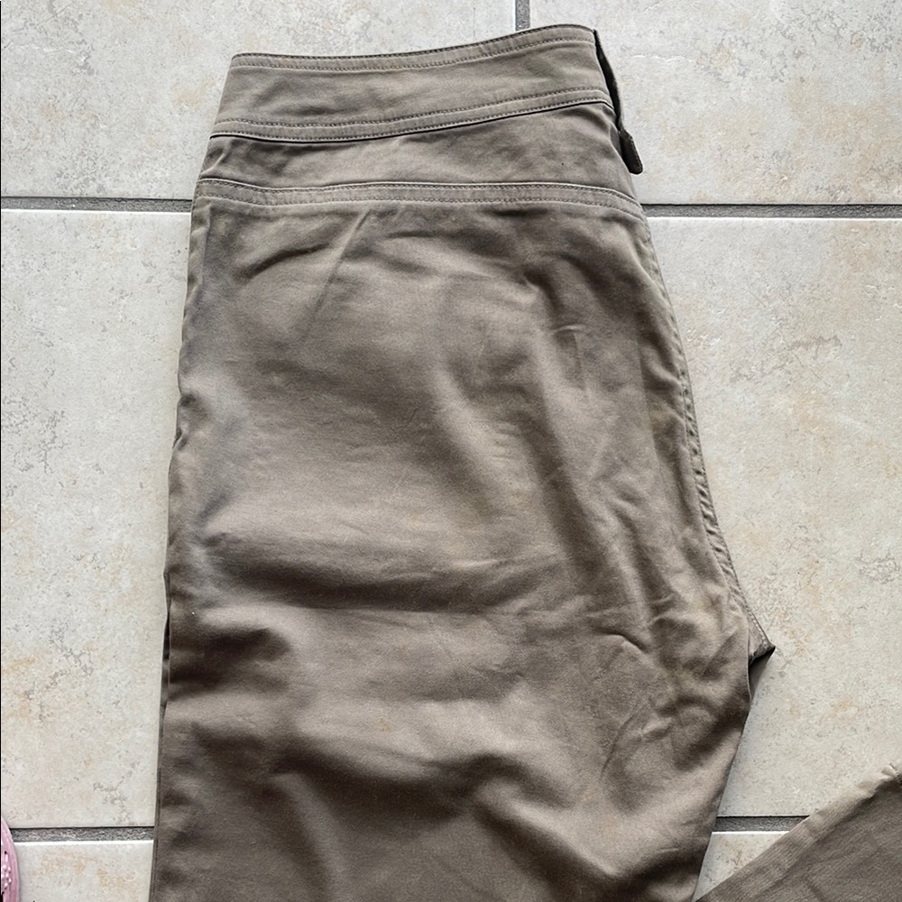 Khaki Button-Fly Pants - Picture 7 of 7